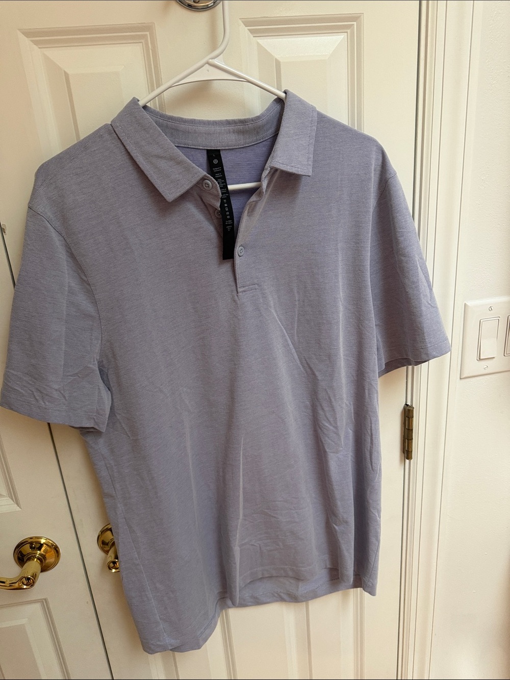 lululemon athletica Men's Polo — Light Lavender